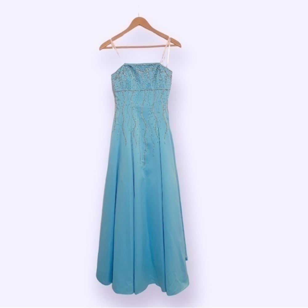 Caché Blue A-line Dress